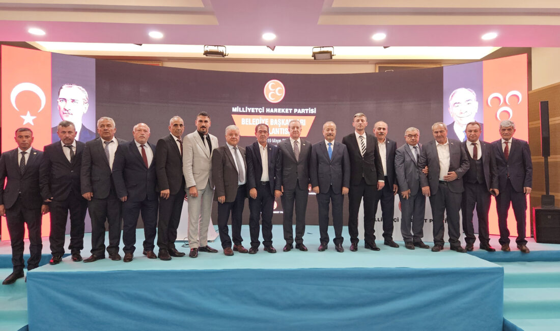 Milliyetçi Hareket Partisi’nin, Genel Başkan Devlet Bahçeli başkanlığında düzenlenen, “Belediye