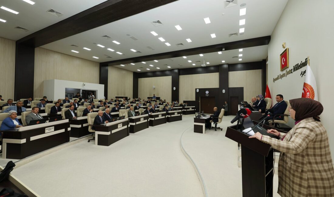 İl Genel Meclisi Mayıs ayı 3.toplantısında konuşan Vali Doç. Dr.