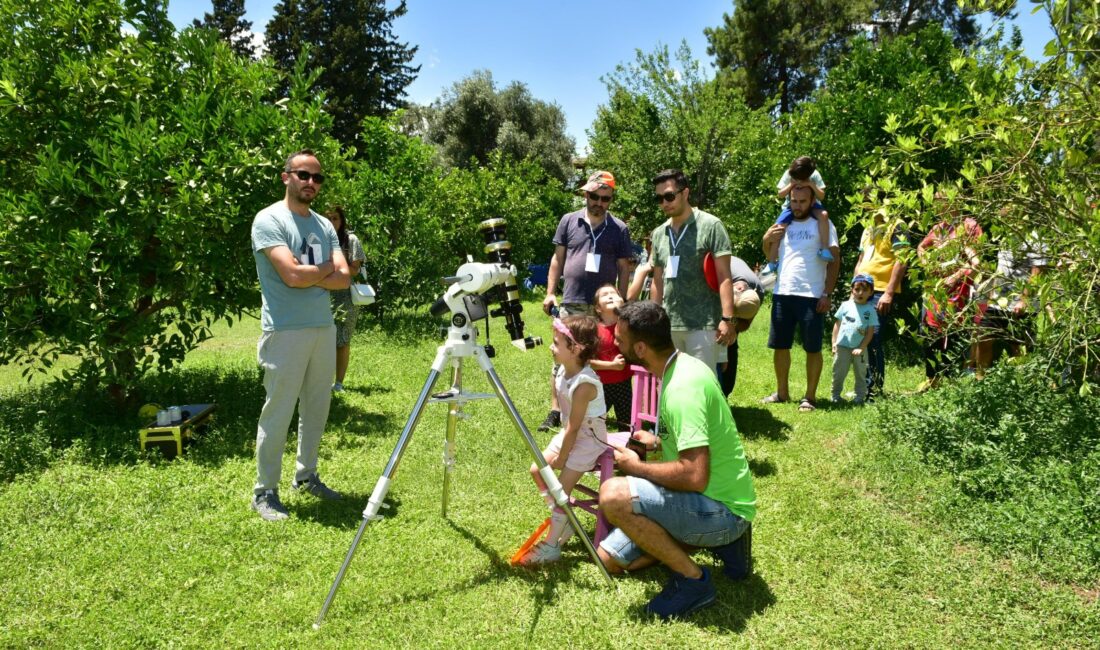 Antalya Kepez Belediyesi bünyesinde hizmet veren Antalya Bilim Merkezi, gökyüzü