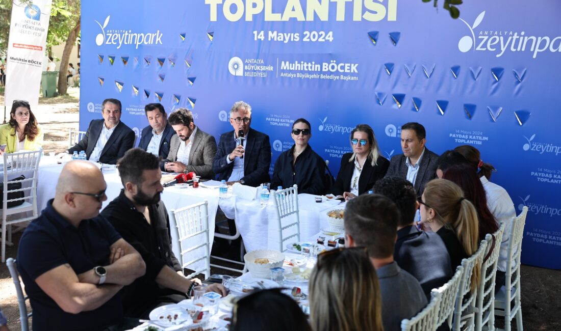 Antalya Büyükşehir Belediyesi, çevre konusunda çalışmalar yapan sivil toplum kuruluşları