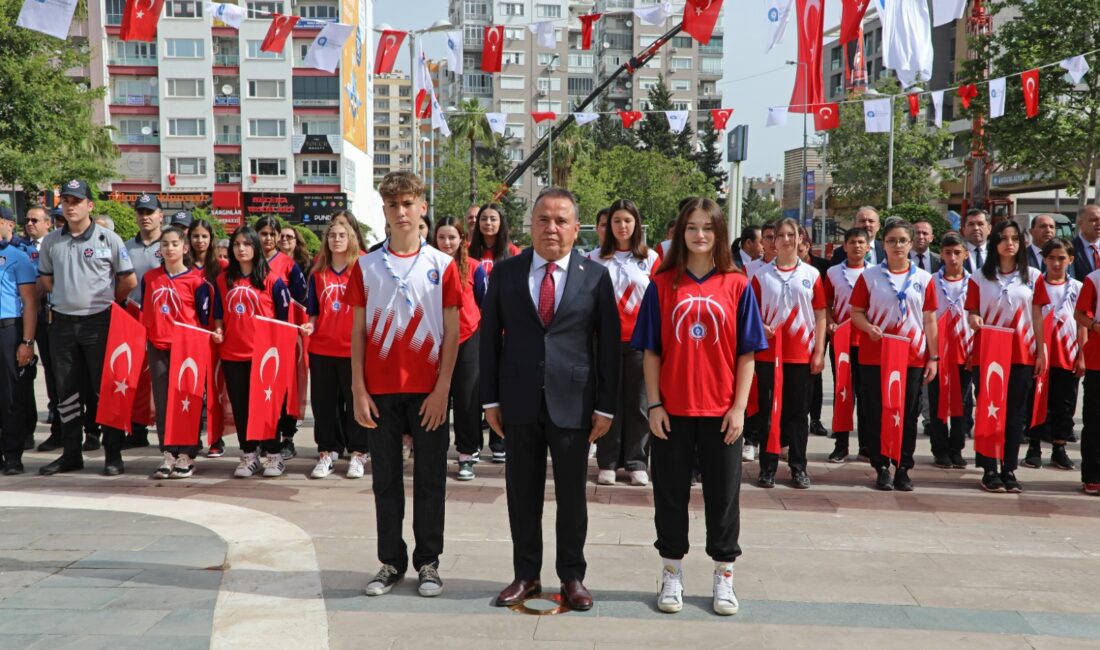Antalya Büyükşehir Belediye Başkanı Muhittin Böcek, 19 Mayıs Atatürk’ü Anma,