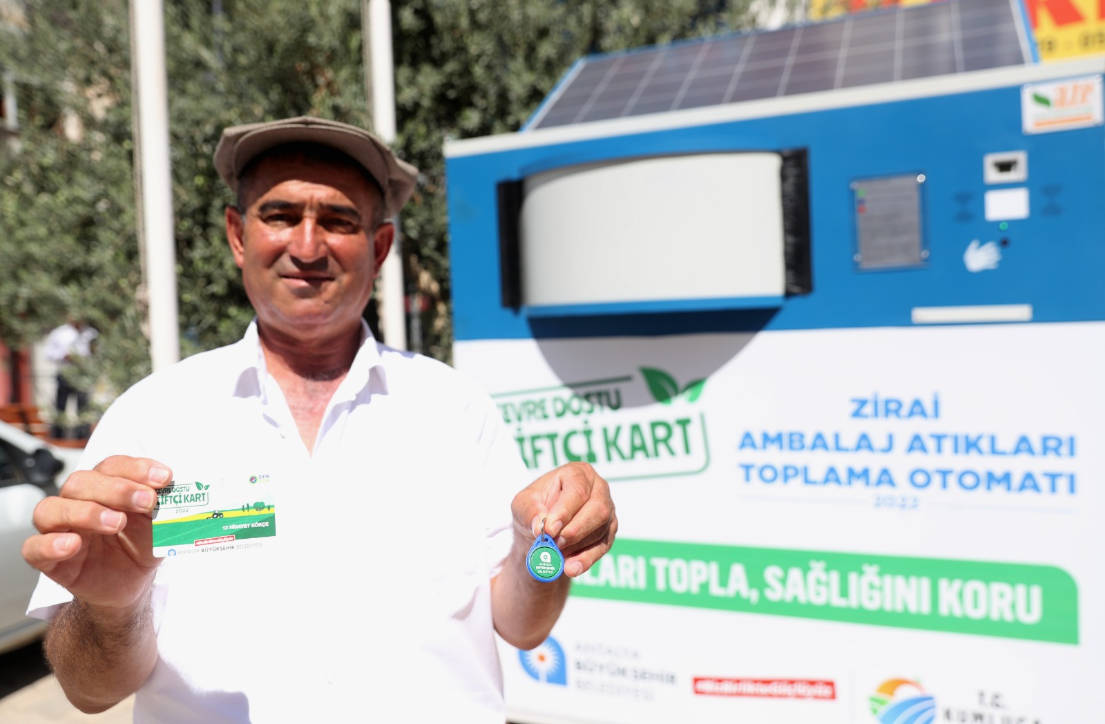 Antalya Büyükşehir Belediyesi’nin zirai ilaç ambalaj atık sorununu çözüme kavuşturmak