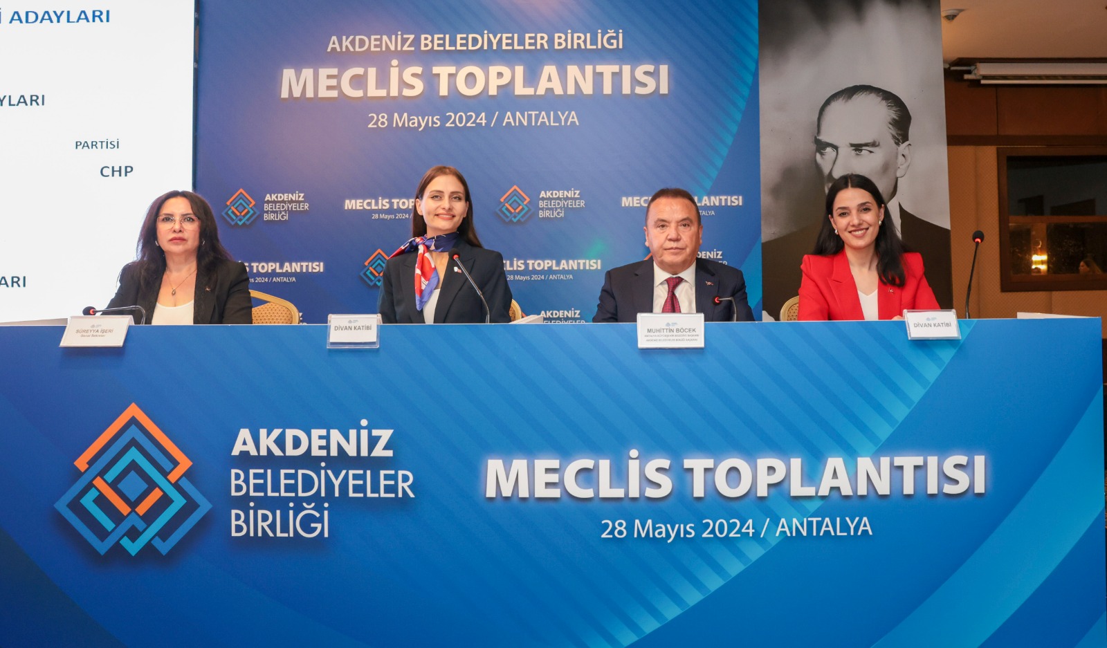 Antalya Büyükşehir Belediye Başkanı Muhittin Böcek, Akdeniz Belediyeler Birliği Başkanlığı’na