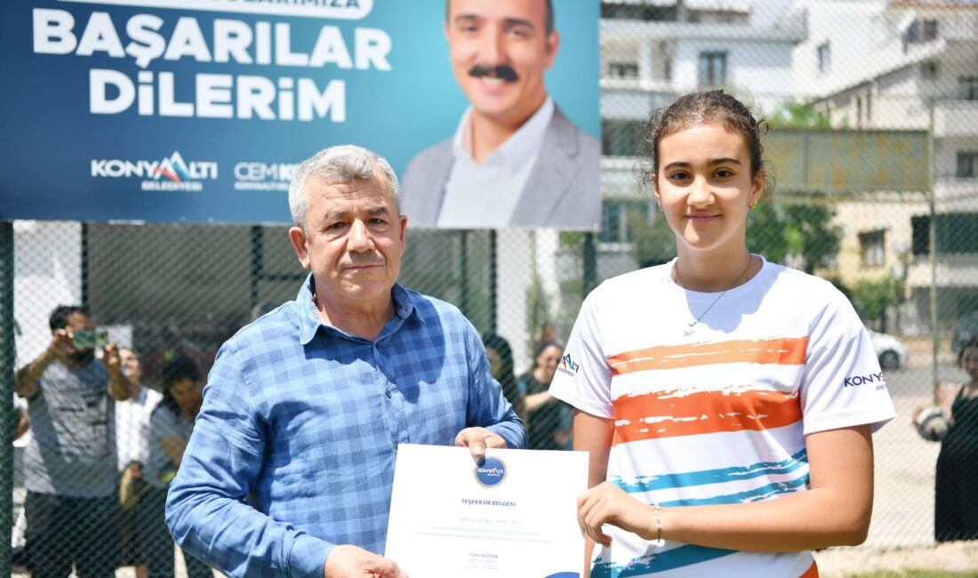 Konyaaltı Belediyesi 2023-2024 Kış Dönemi Spor Kursları’nın ikinci dönemi, gerçekleştirilen