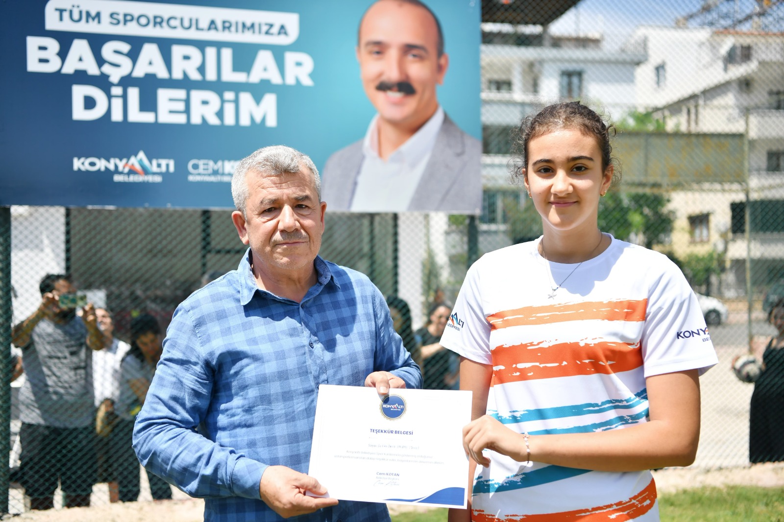 Konyaaltı Belediyesi 2023-2024 Kış Dönemi Spor Kursları’nın ikinci dönemi, gerçekleştirilen