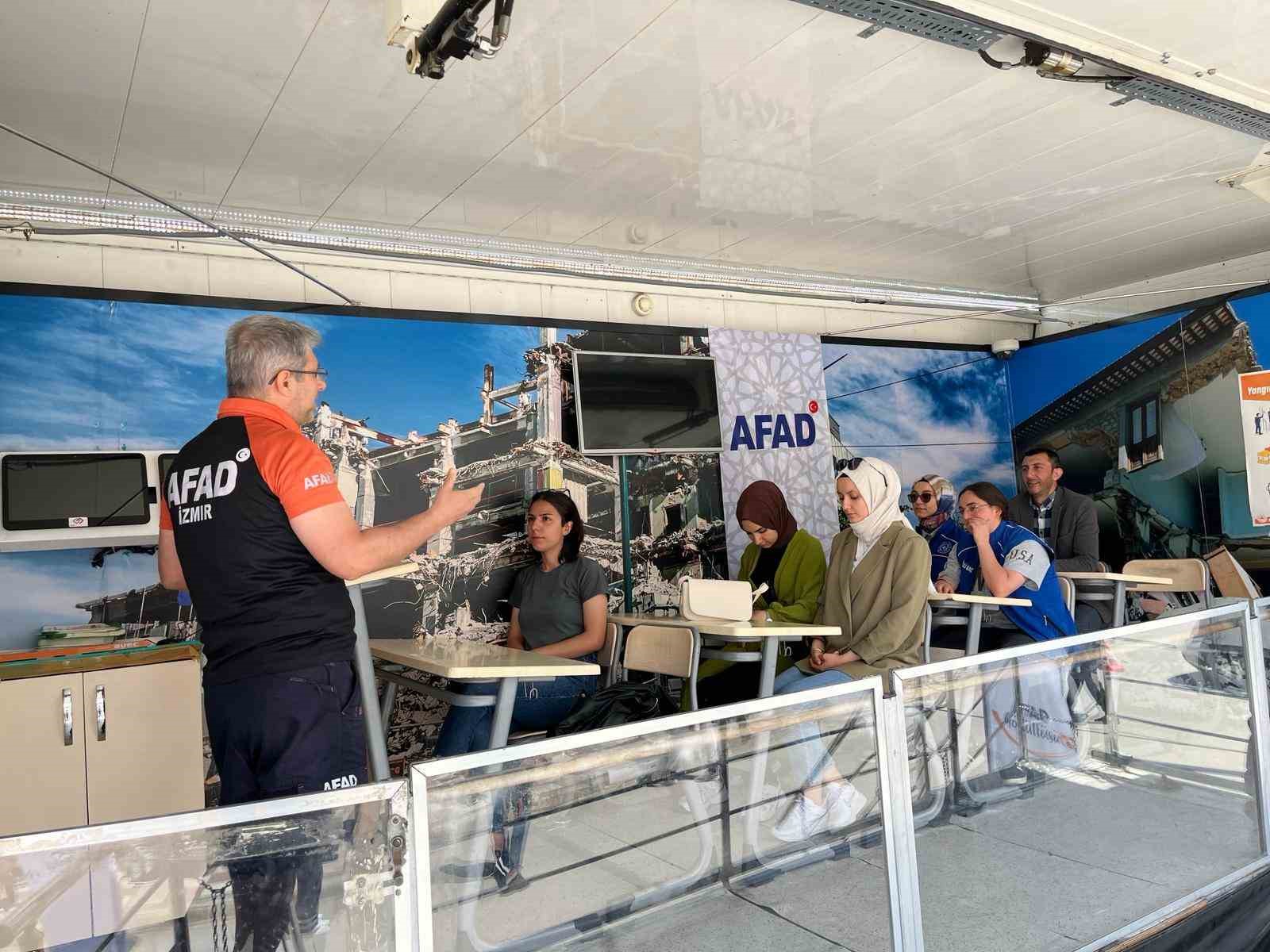 Afet ve Acil Durum Yönetimi Başkanlığı (AFAD) tarafından Afyonkarahisar’a gönderilen