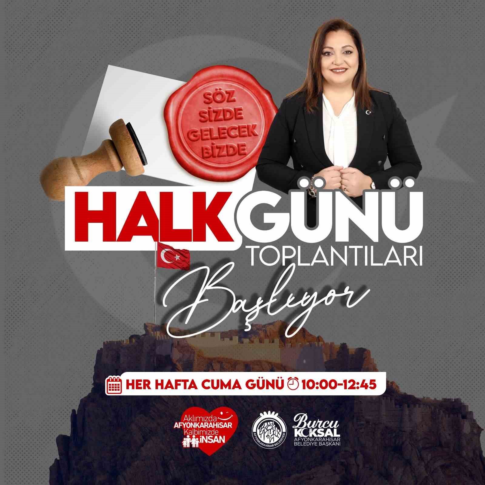 Afyonkarahisar Belediyesi, vatandaşların istek ve beklentilerini doğrudan Başkan Burcu Köksal’a