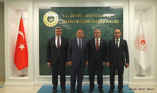 AK Parti Afyonkarahisar Milletvekilleri Ali Özkaya, İbrahim Yurdunuseven, Hasan Arslan,