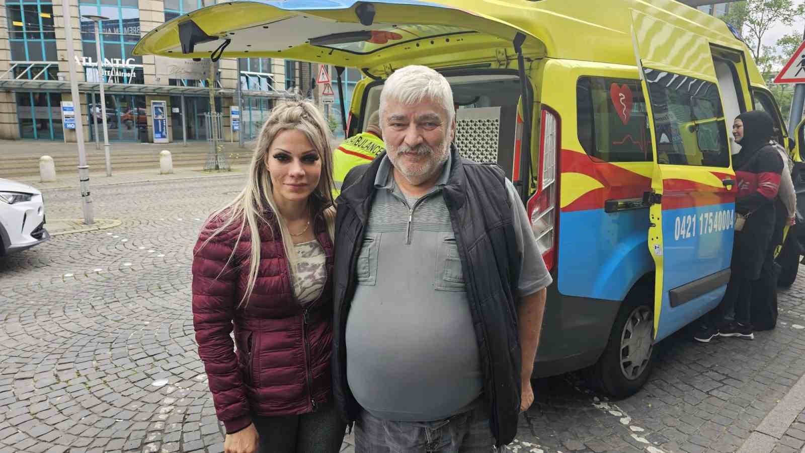 ALMANLARIN 1 AY ÖMÜR BİÇTİĞİ KADIN TEDAVİ İÇİN TÜRKİYE’YE GÖNDERİLDİ