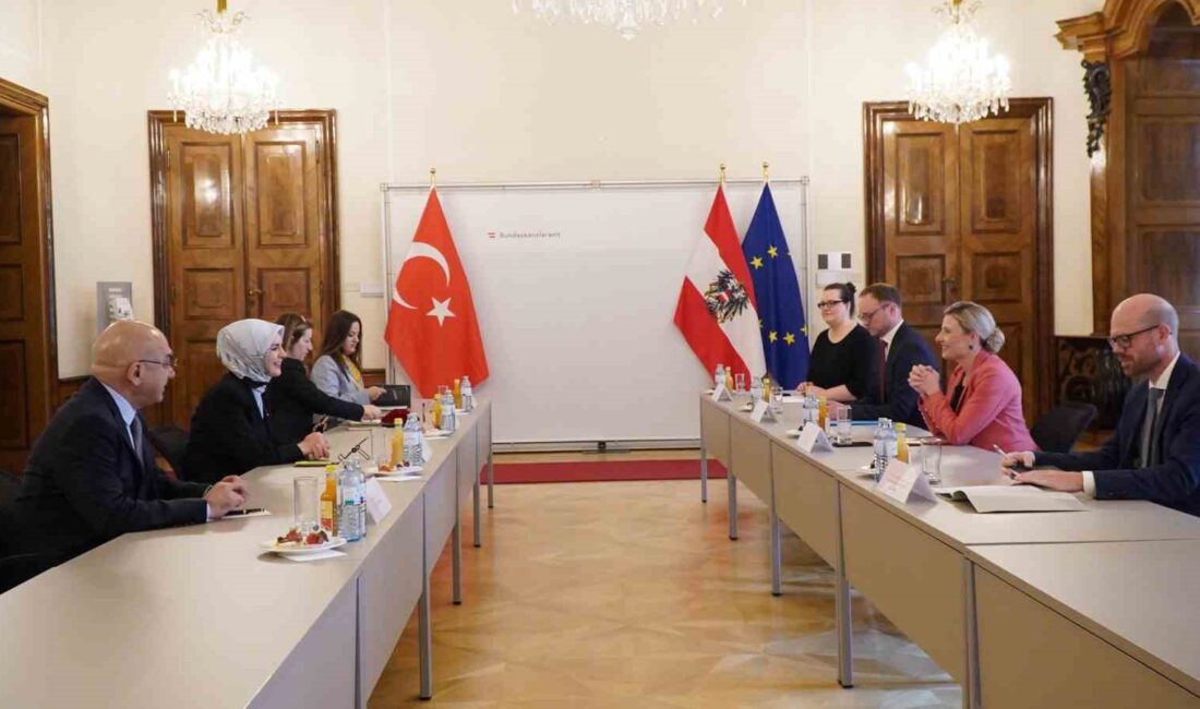 Aile ve Sosyal Hizmetler Bakanı Mahinur Özdemir Göktaş, Viyana’da Avusturya