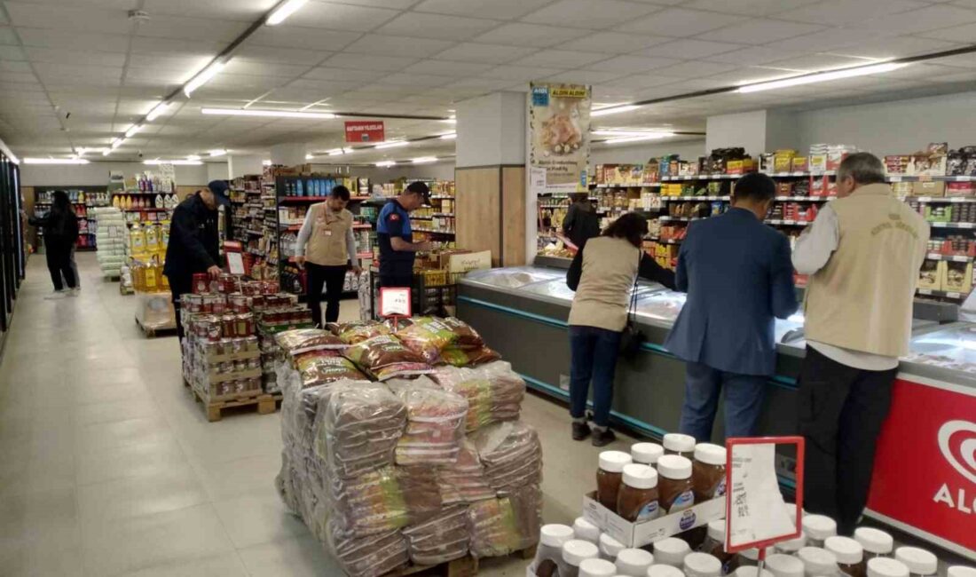AFYONKARAHİSAR’IN BOLVADİN İLÇESİNDE MARKETLERE YÖNELİK HİJYEN VE ÜRÜN FİYAT DENETİMİ