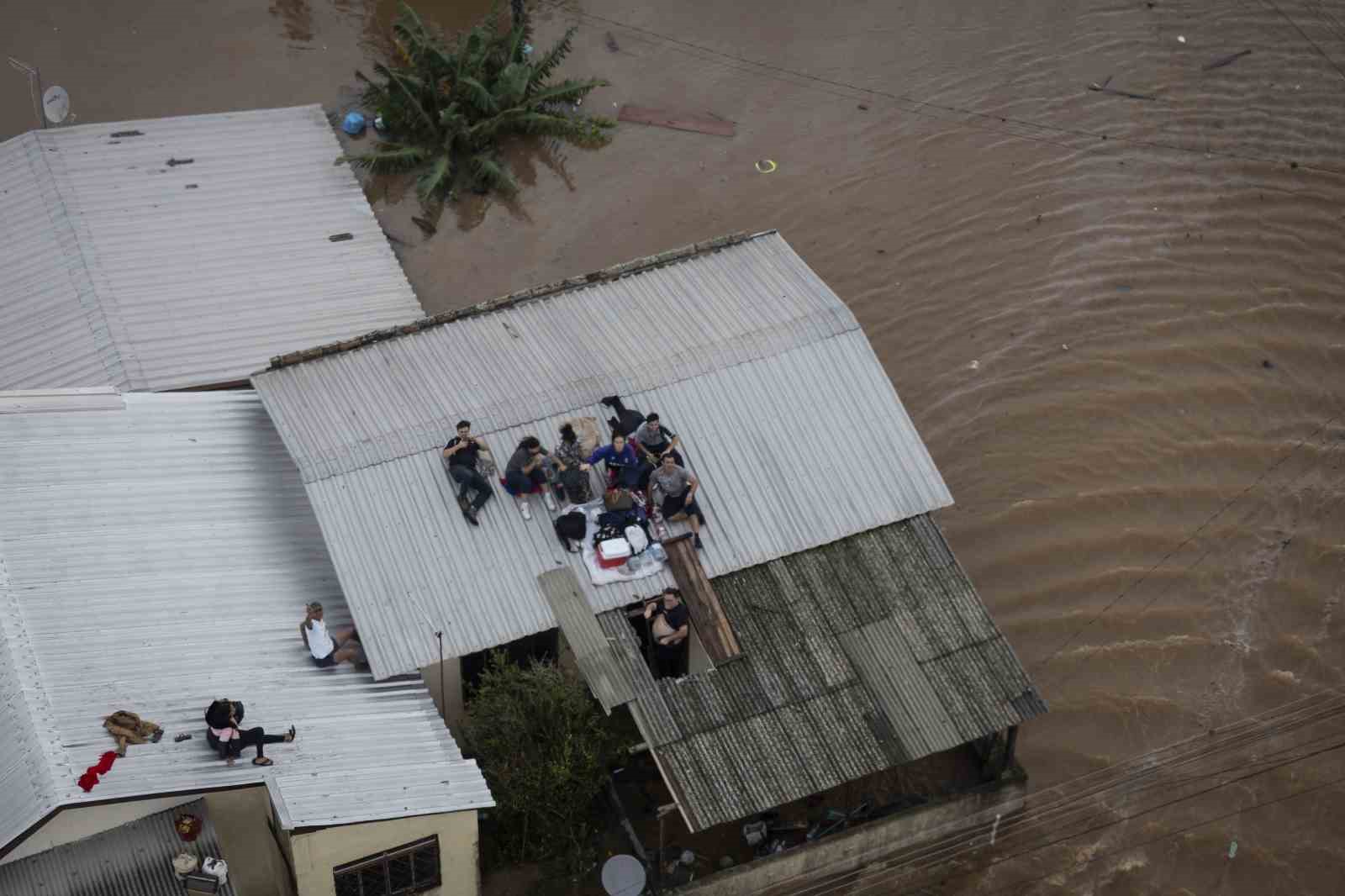 Brezilya’nın güneyindeki Rio Grande do Sul eyaletinde meydana gelen sel