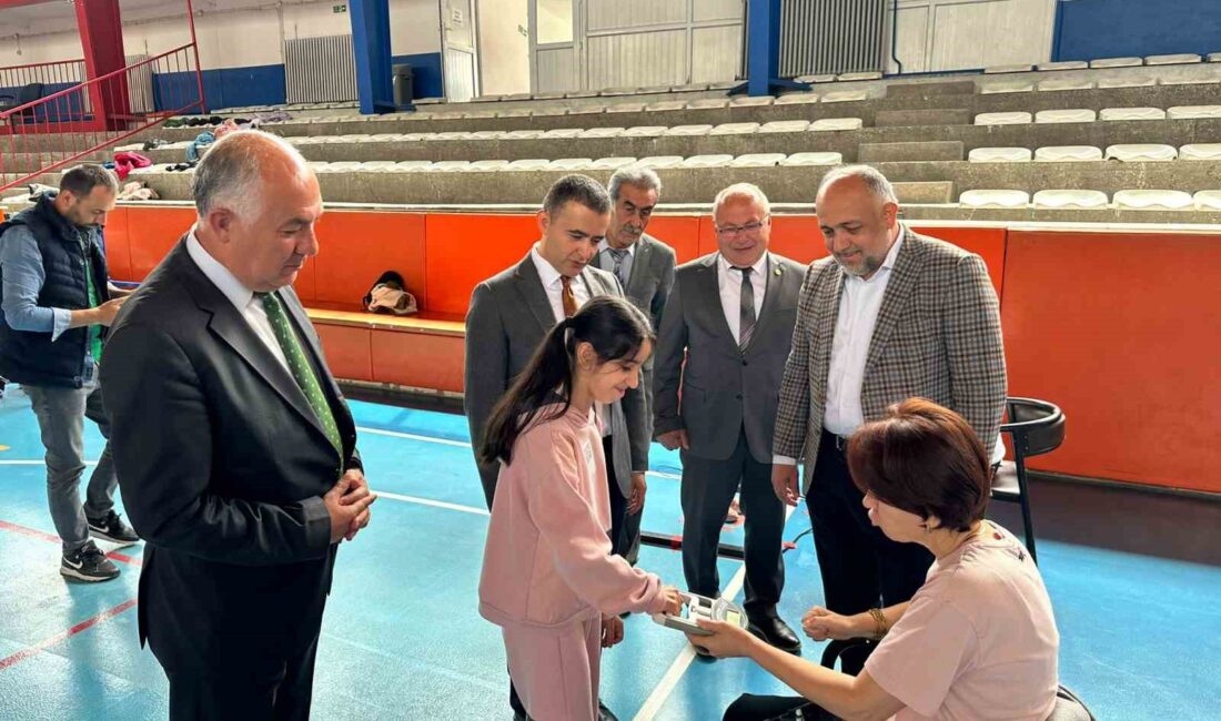 Afyonkarahisar Valiliği’nin himayelerinde yürütülen Türkiye Sportif Yetenek Taraması ve Spora
