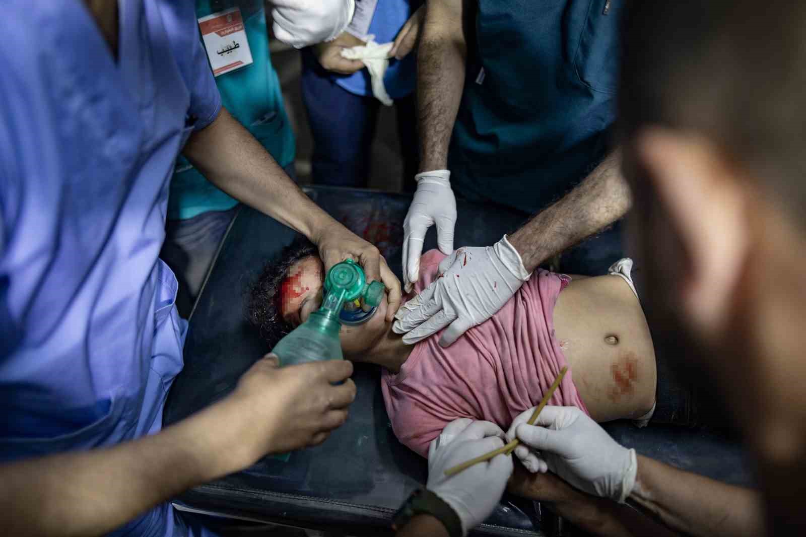İsrail’in 7 Ekim’den bu yana yoğun saldırılar düzenlediği Gazze Şeridi’nde