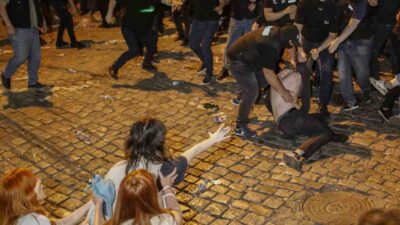 Gürcistan’da “Yabancı Etkinin Şeffaflığı” yasa tasarısına karşı devam eden gösterilerde