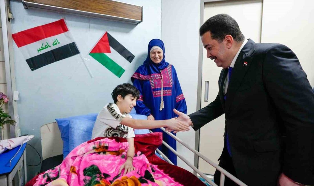 Irak Başbakanı Muhammed Şiya Sudani, İsrail saldırılarında yaralanan Filistinlileri başkent
