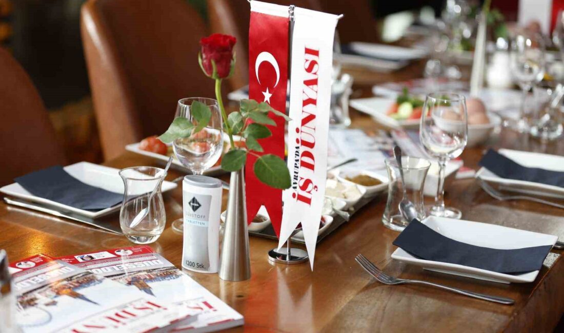 Türkiye’de İş Dünyası dergisi, Türk ve Alman iş çevresini üçüncü