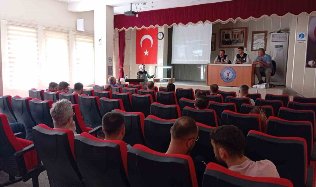 Afyonkarahisar Tarım ve Orman İl Müdürlüğü tarafından Sandıklı’da jeotermal sera