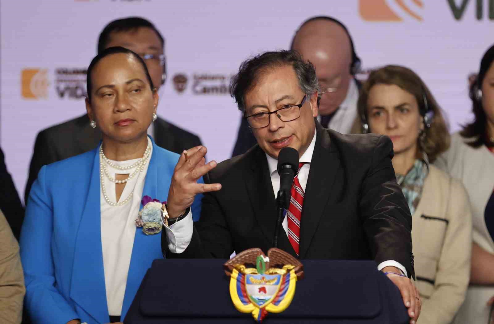 Kolombiya Devlet Başkanı Gustavo Petro, ülkesinin İsrail ile diplomatik ilişkilerini