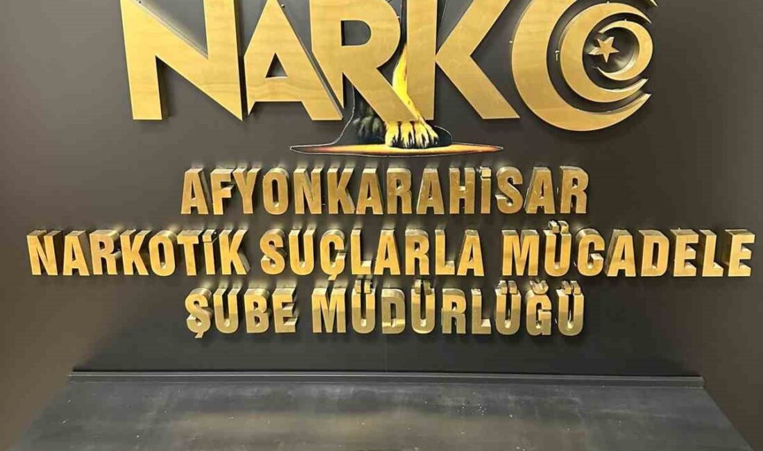 KONYA’DAN AFYONKARAHİSAR’A KARGO İLE UYUŞTURUCU SİPARİŞİ VERDİ