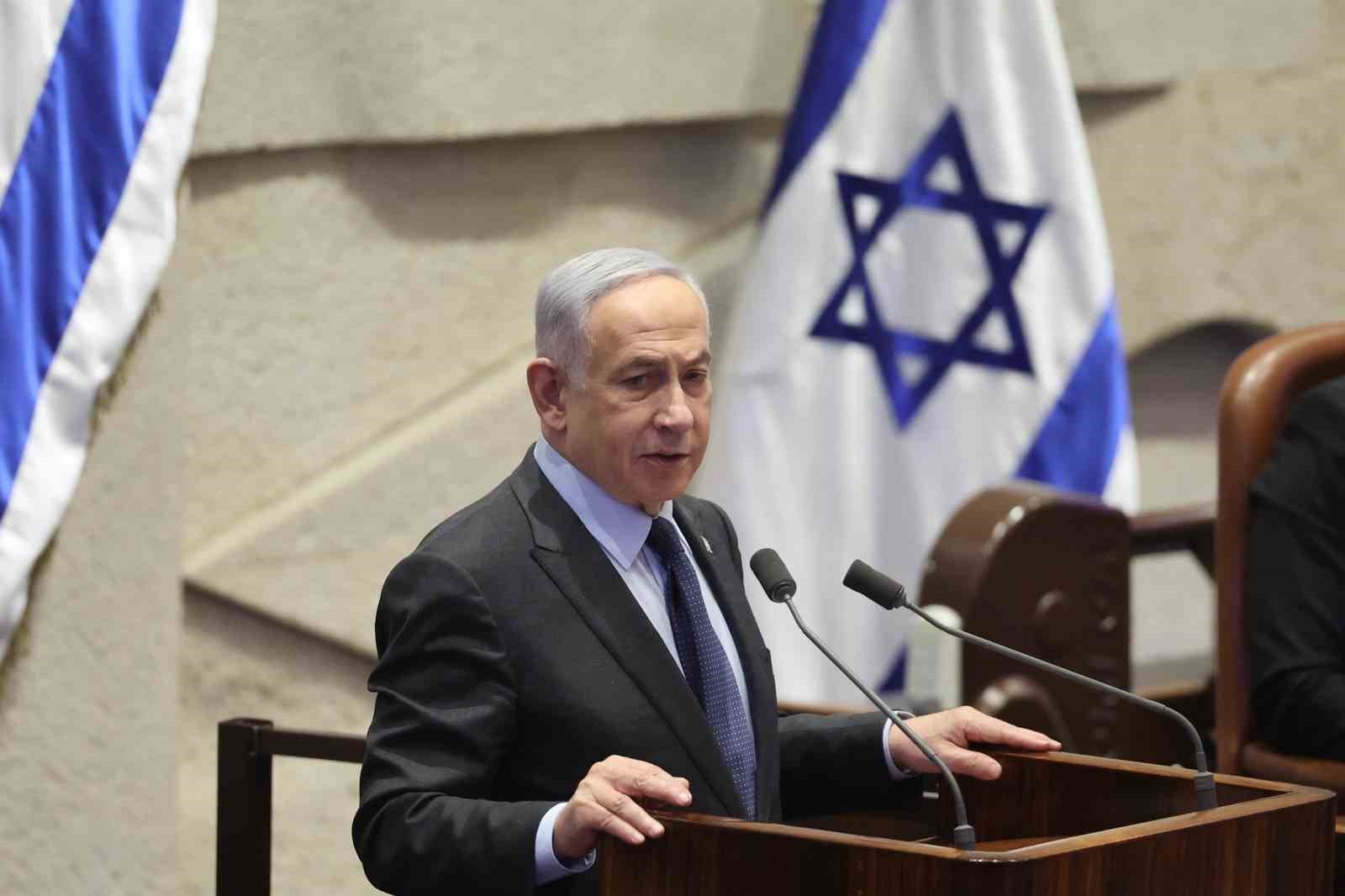 İsrail Başbakanı Binyamin Netanyahu, ABD yönetimine silah ve mühimmat sevkiyatına