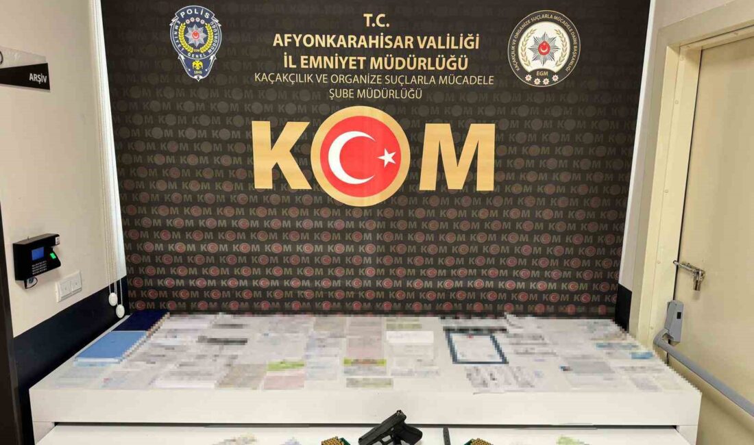 Afyonkarahisar ve Muğla’da tefecilik yaparak elde ettikleri yaklaşık 25 milyon