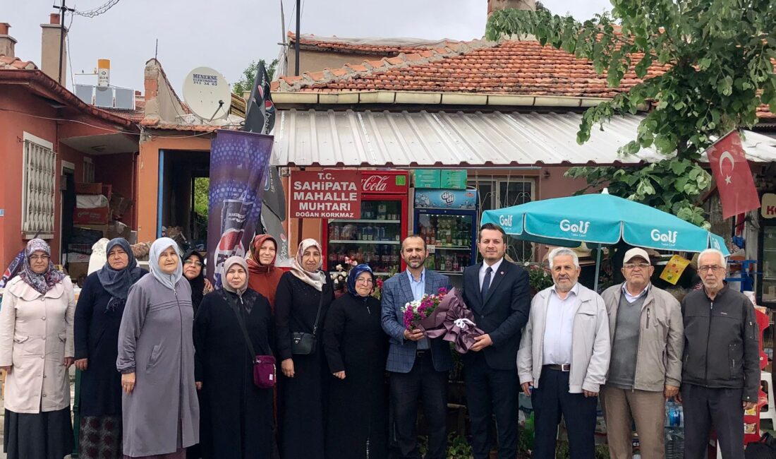 Afyonkarahisar’da mahalle muhtarlarını ziyaret eden Saadet Partisi Afyonkarahisar İl Başkanı