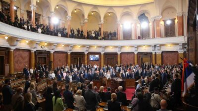 Sırbistan’da Parlamento, Cumhurbaşkanı Aleksandar Vucic’e yakın bir isim olarak öne