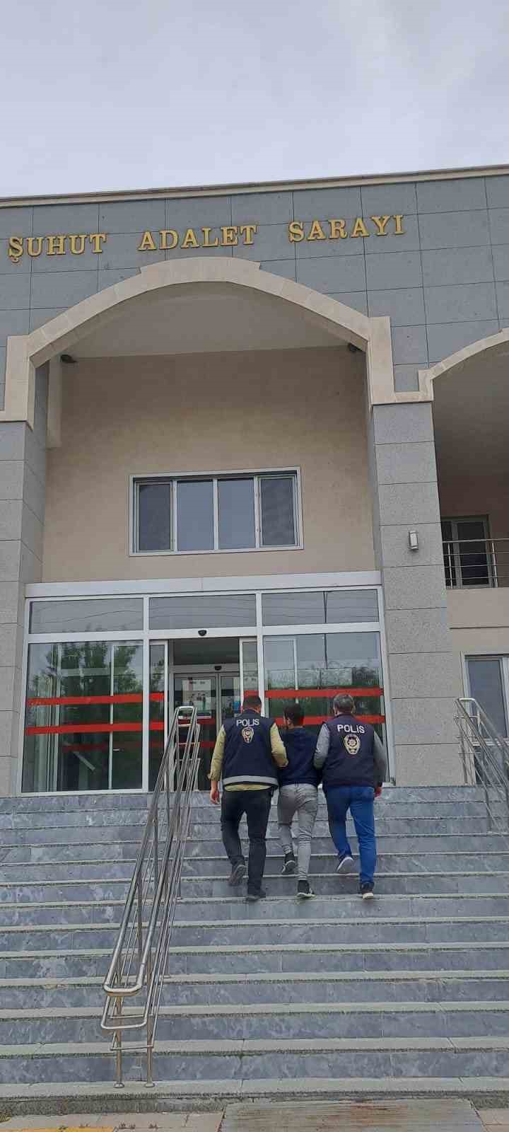 Afyonkarahisar’ın Şuhut ilçesinde 3 yıl 4 ay hapis cezası ile