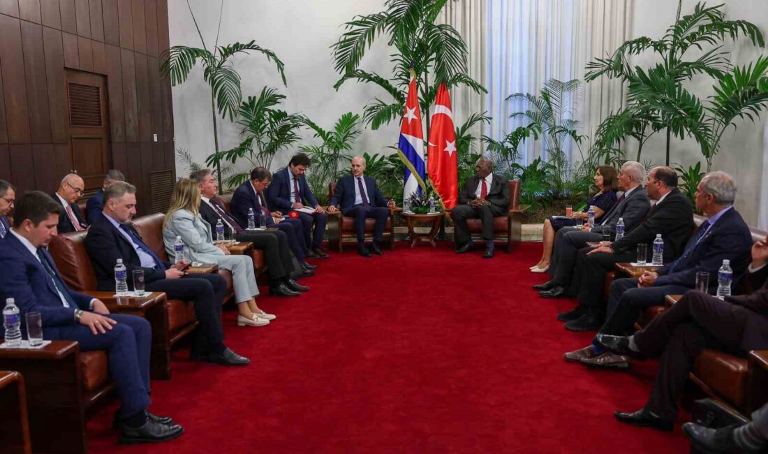 TBMM Başkanı Numan Kurtulmuş, Küba’ya gerçekleştirdiği resmi ziyaret kapsamında Küba
