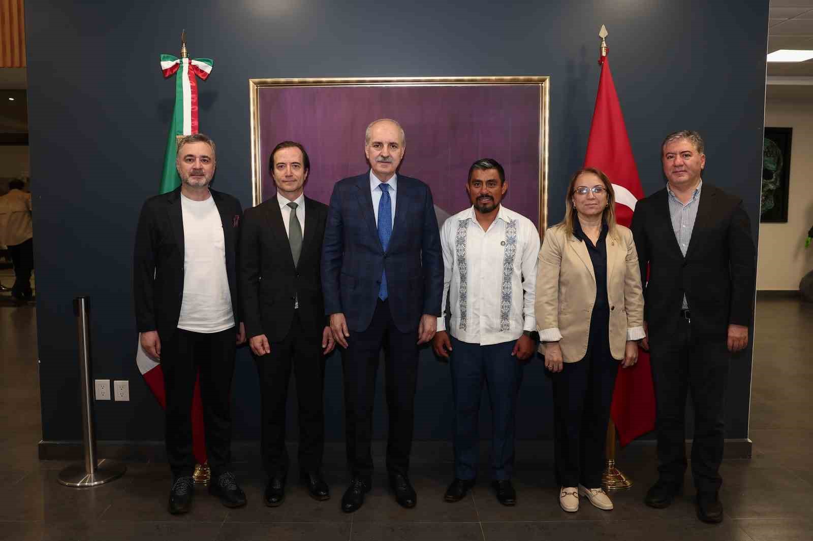Türkiye Büyük Millet Meclisi (TBMM) Başkanı Numan Kurtulmuş, Meksika, Endonezya,