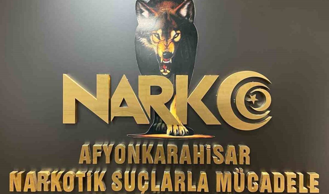 Afyonkarahisar İl Emniyet Müdürlüğü merkez Yarenler Mahallesi’nde yaptığı operasyonda bir