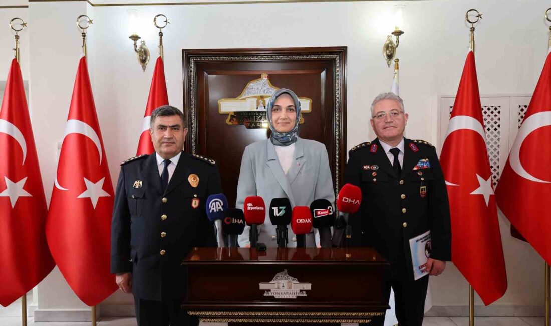 Afyonkarahisar Valisi Doç. Dr. Kübra Güran Yiğitbaşı, son bir ayda