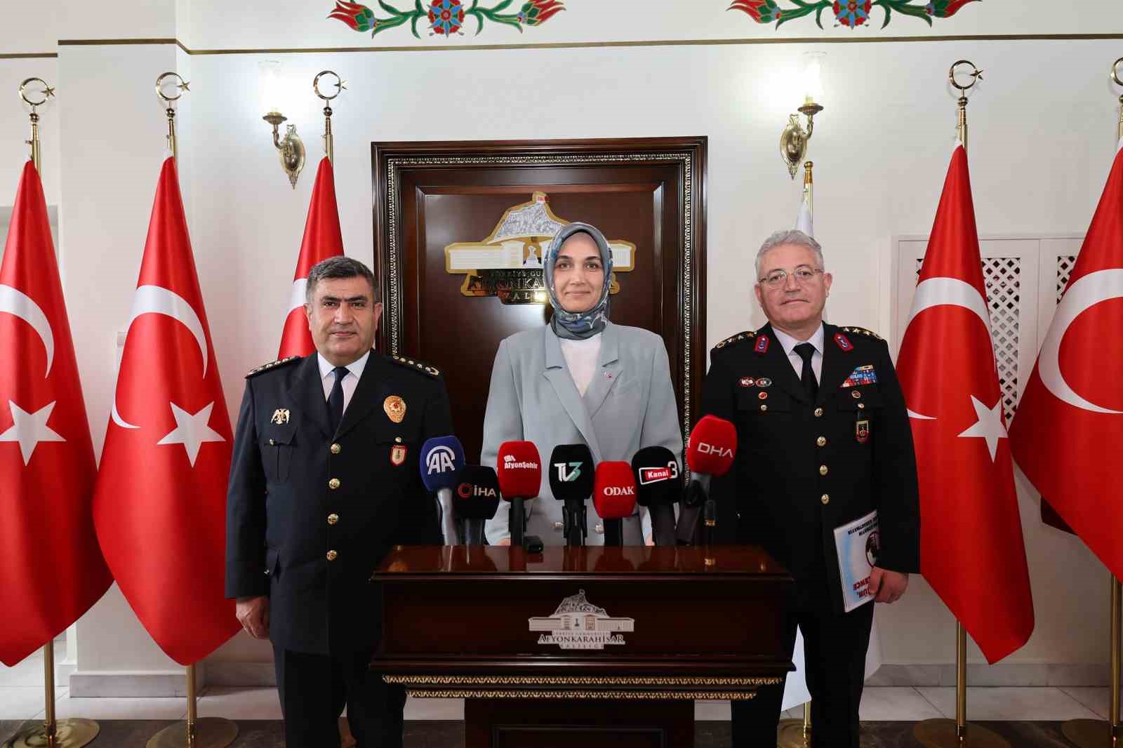 Afyonkarahisar Valisi Doç. Dr. Kübra Güran Yiğitbaşı, son bir ayda