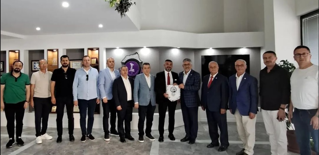 Bursa Afyonkarahisar Sanayicileri ve İş İnsanları Derneği heyetini ağırlayan AFSİAD