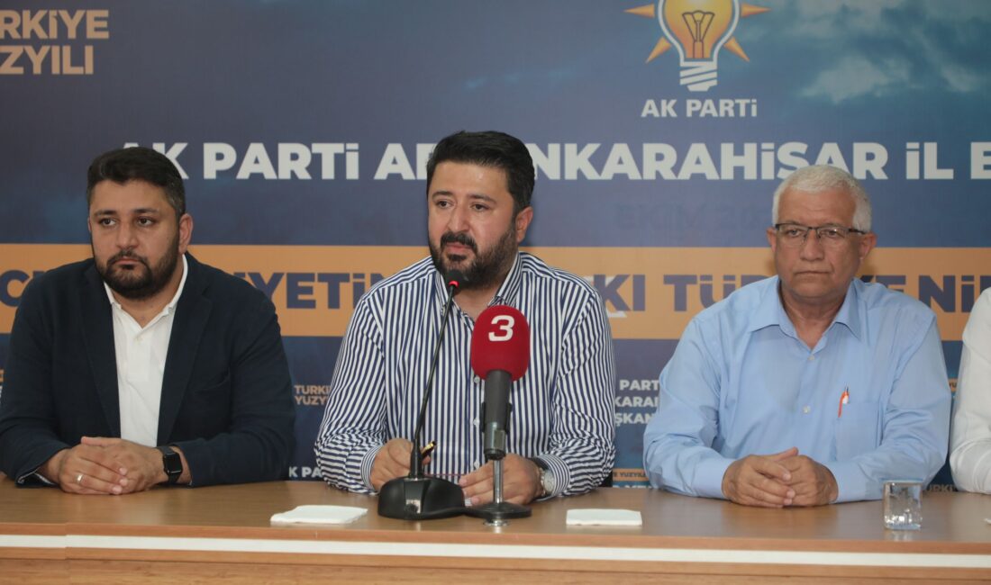 AK Parti Afyonkarahisar İl Başkanlığı’nda il başkanlığı seçimi için temayül