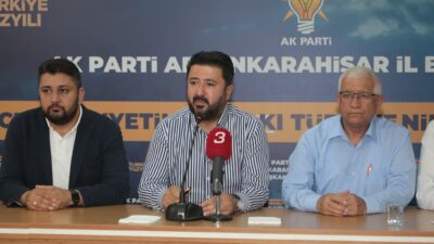 AK Parti Afyonkarahisar İl Başkanlığı’nda il başkanlığı seçimi için temayül