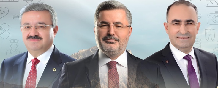 AK Parti Afyonkarahisar Milletvekilleri Ali Özkaya, İbrahim Yurdunuseven ve Dr.