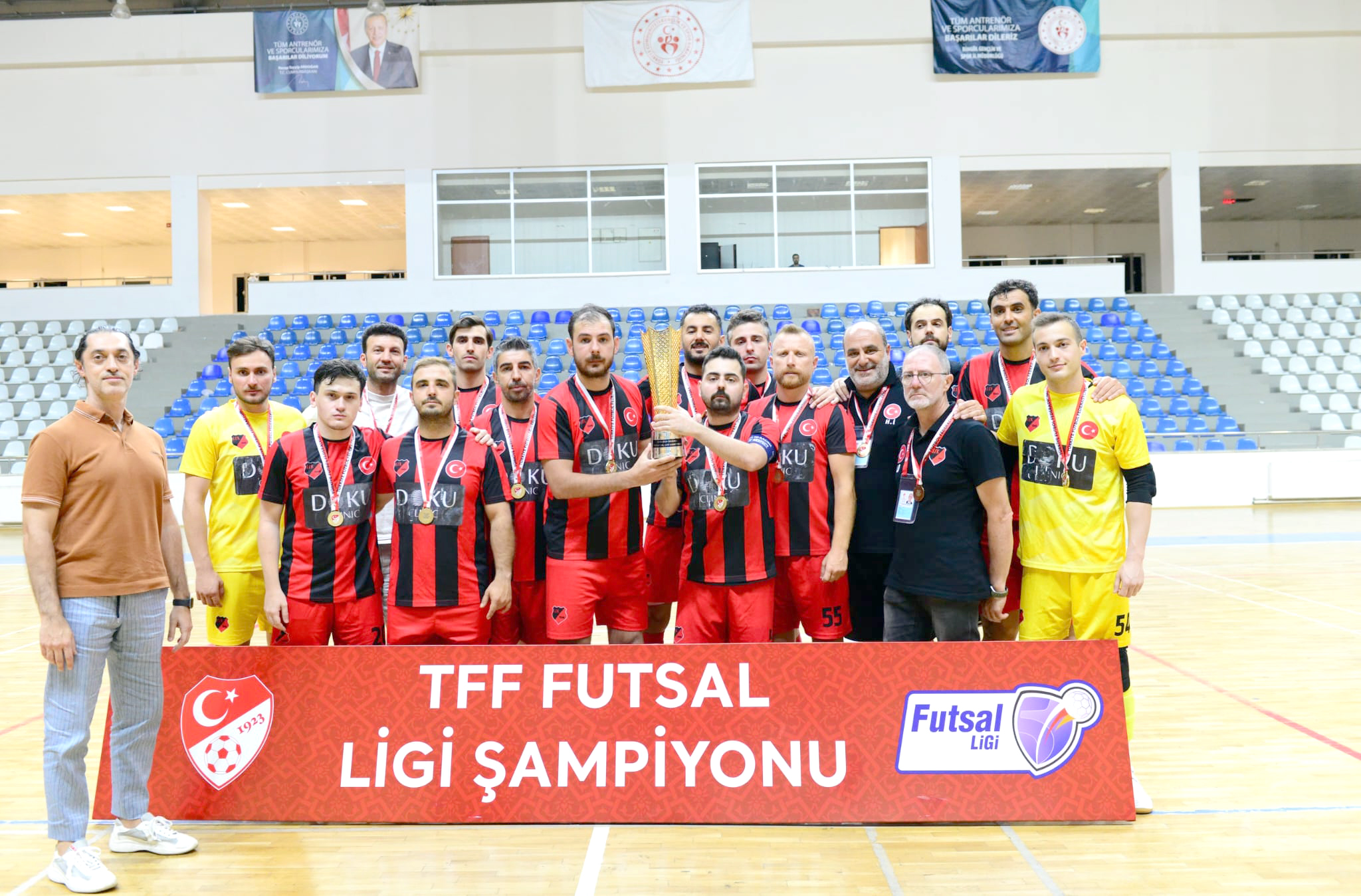 Türkiye Futbol Federasyonu Futsal Ligi’nde 2023-2024 sezonu şampiyonu İstanbul Şişli