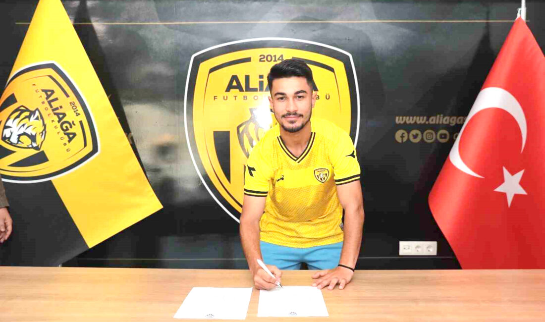 Aliağa FK, 22 yaşındaki savunma oyuncusu Bahri Yıldırım ile yolların