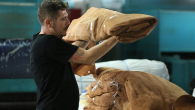 Kurban Bayramı’nda kesilecek büyükbaş ve küçükbaş hayvanların derilerinin yüzülmesi ve