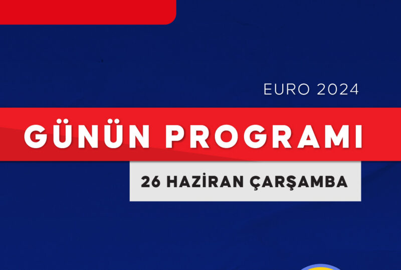 Avrupa Futbol Şampiyonası’nda 26 Haziran Çarşamba günü E ve F