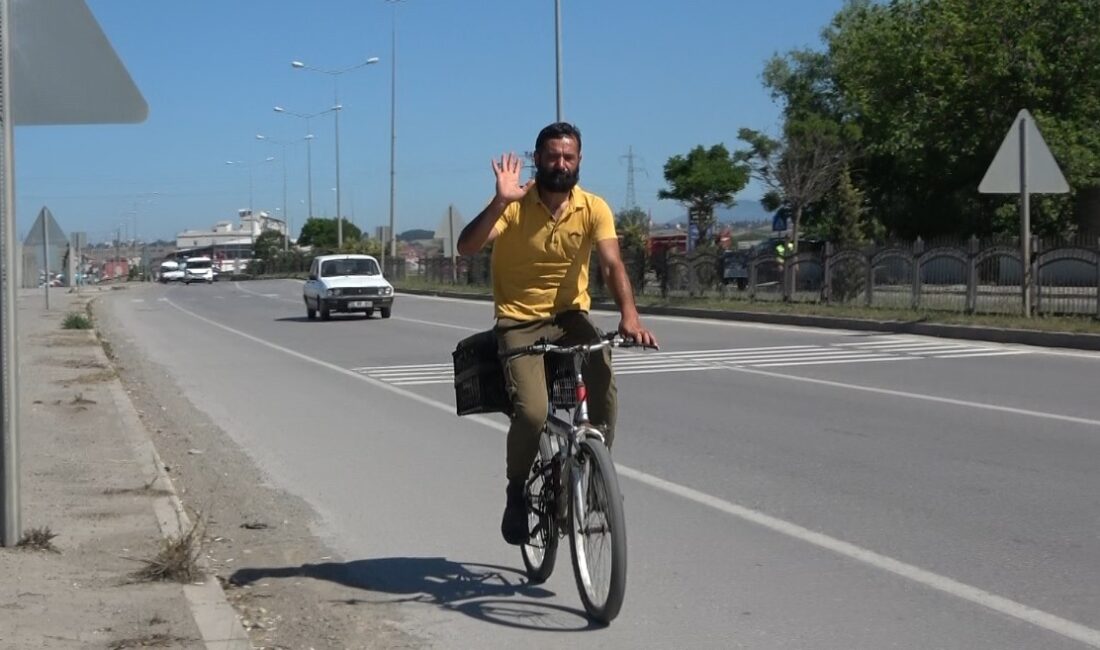Bisiklet gezgini Ömer Töremen 7 yılda 126 bin kilometre yol