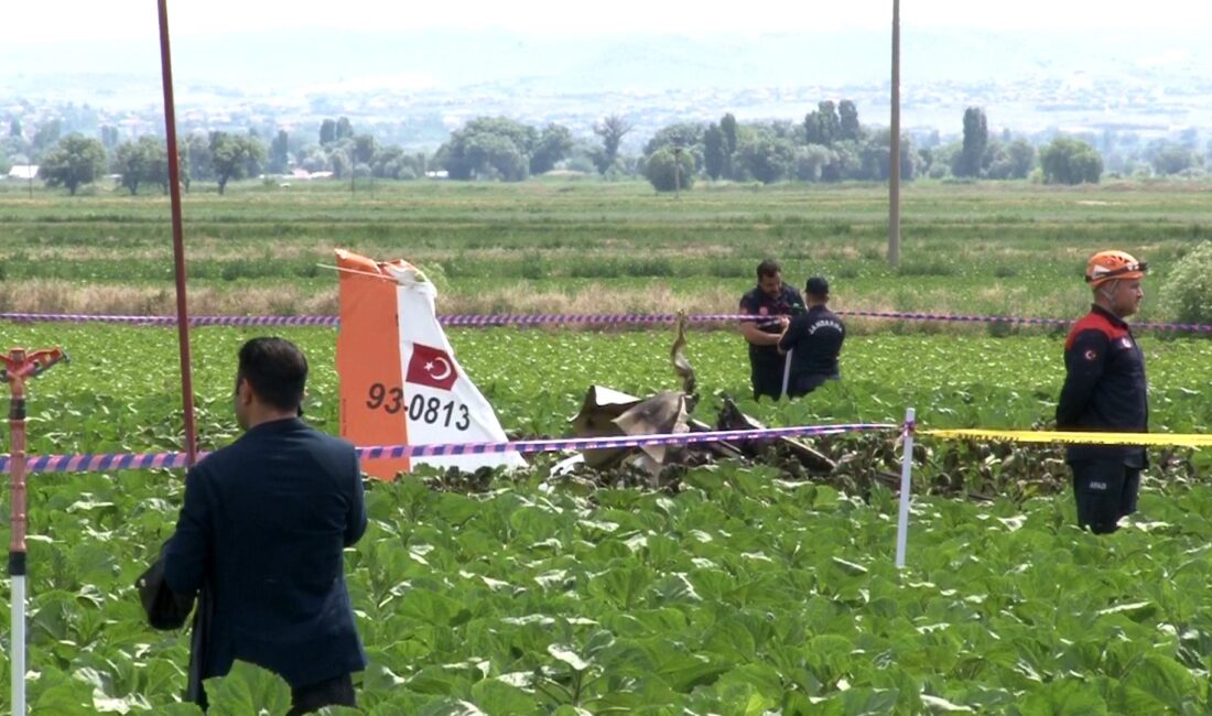 Kayseri’de eğitim uçağı düştü. Mürettabattan haber alınamıyor…   MSB: “Kayseri