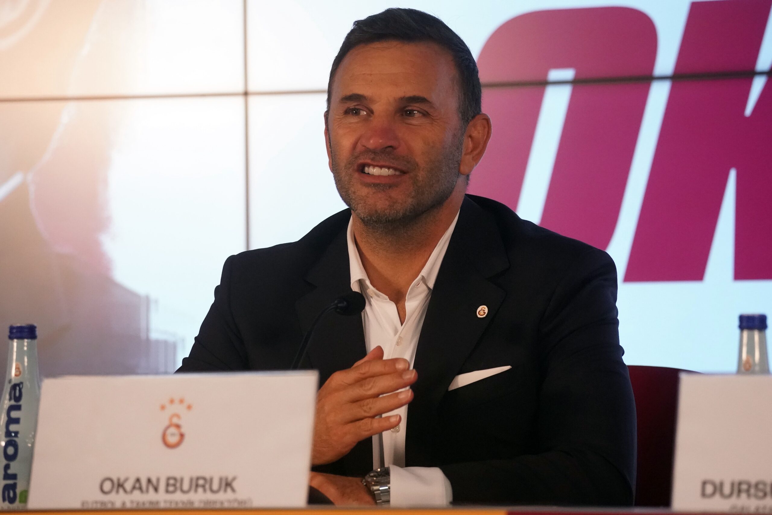 Galatasaray Teknik Direktörü Okan Buruk, Trendyol Süper Lig’de pazar günü