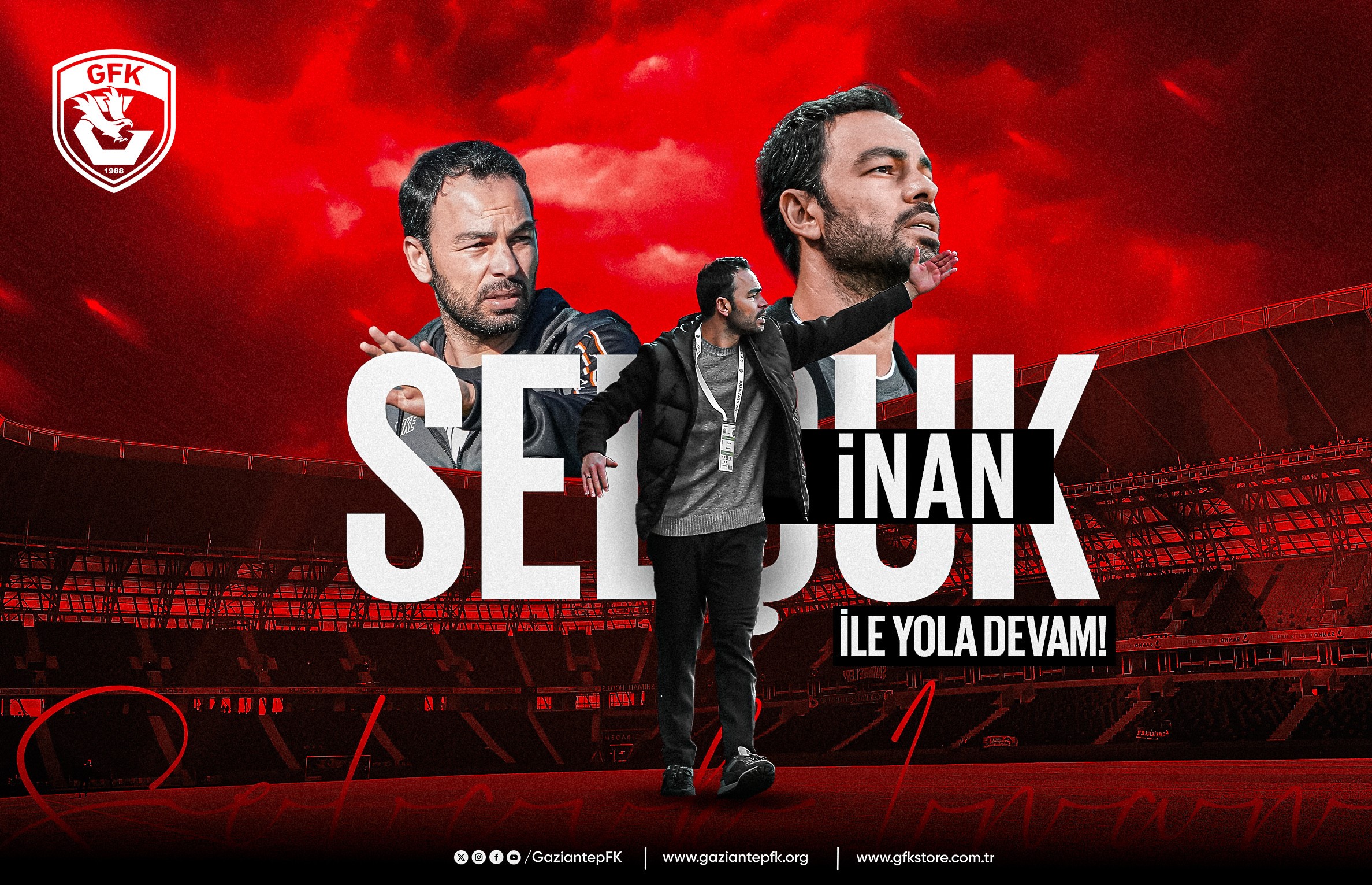 Gaziantep Futbol Kulübü, 2024-2025 sezonunda teknik direktör Selçuk İnan ile