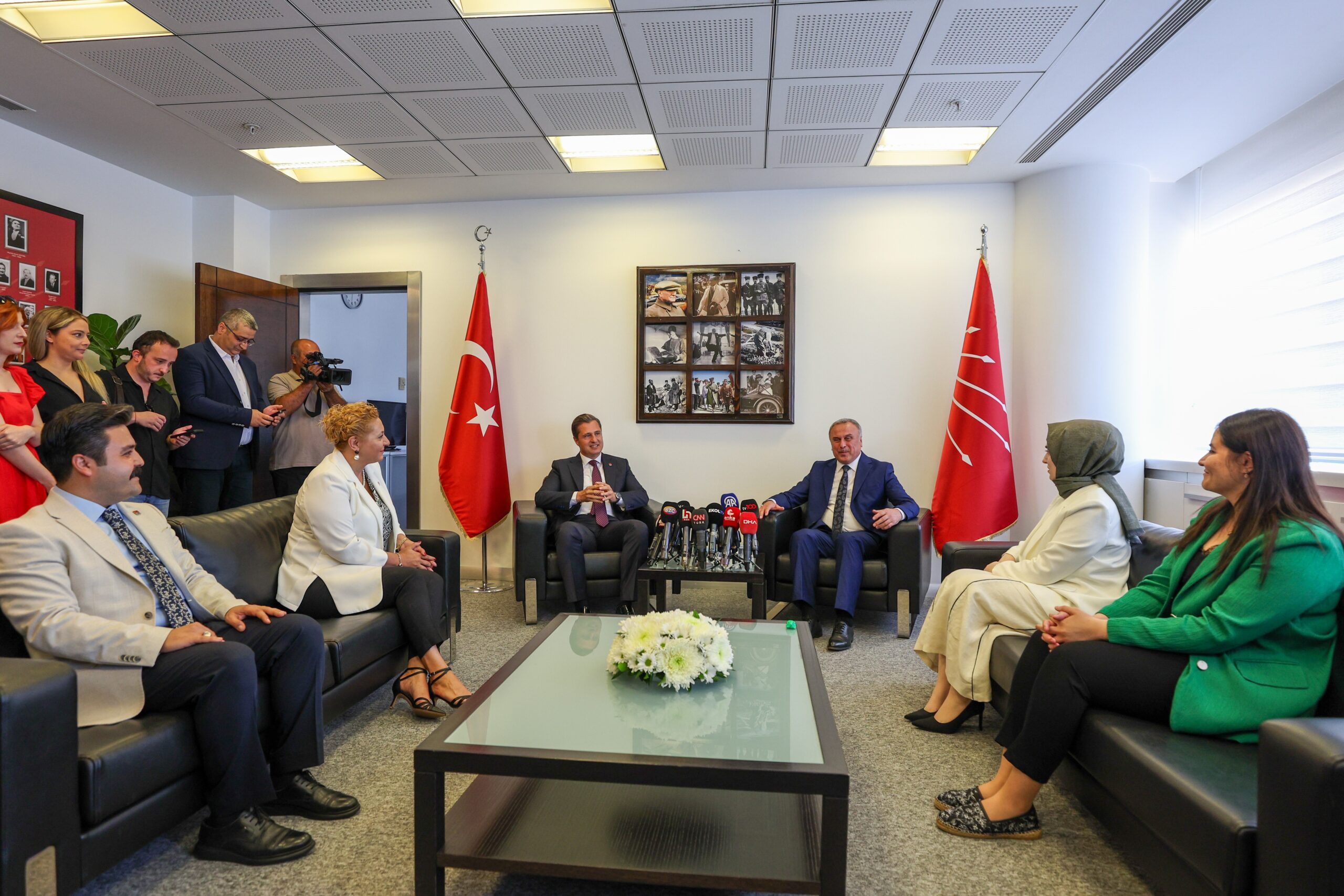 AK Parti heyeti, Kurban Bayramı dolayısıyla Cumhuriyet Halk Partisi’ni (CHP)
