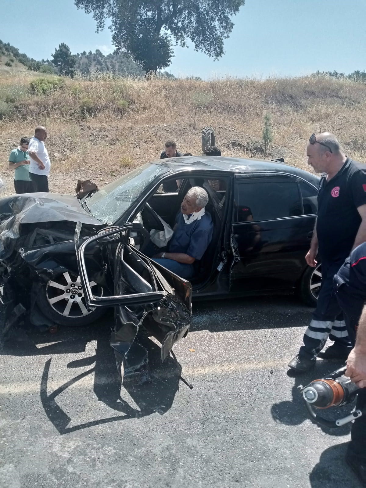 Kahramanmaraş’ta iki otomobilin çarpıştığı kazada, 5 kişi yaralandı. Kaza, Onikişubat