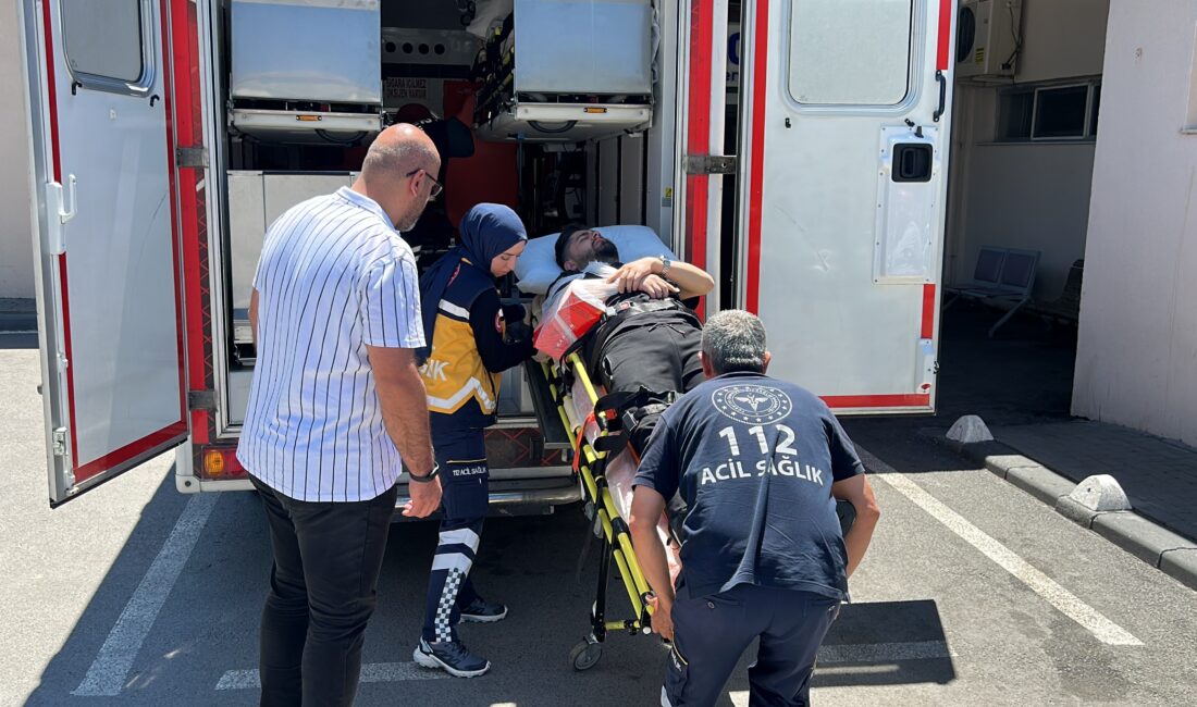 Sivas’ın İmranlı ilçesinde sabah saatlerinde yoldan çıkarak tarlaya giren yolcu