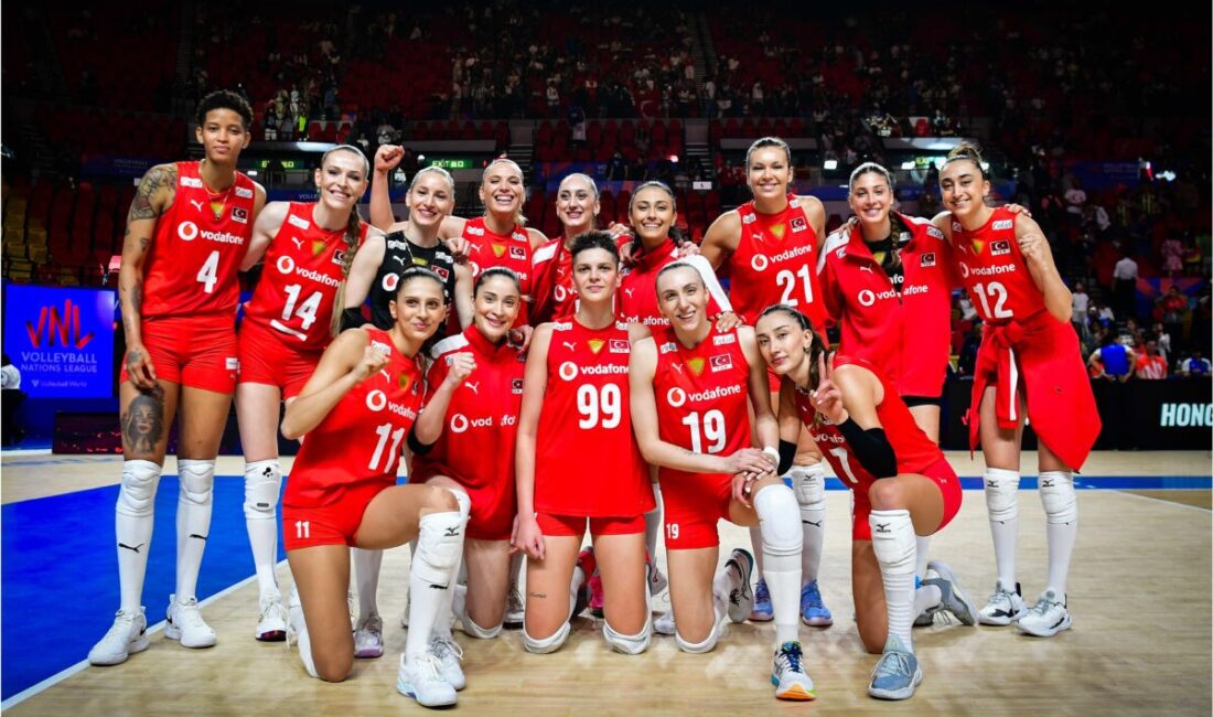 2024 Paris Olimpiyat Oyunları’nda mücadele edecek A Milli Kadın Voleybol